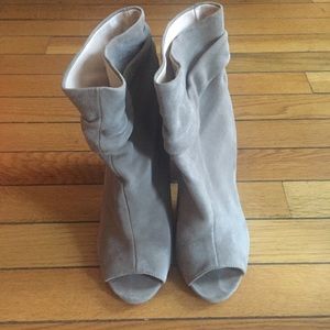 Kristin Cavallari peep toe booties size 9.5